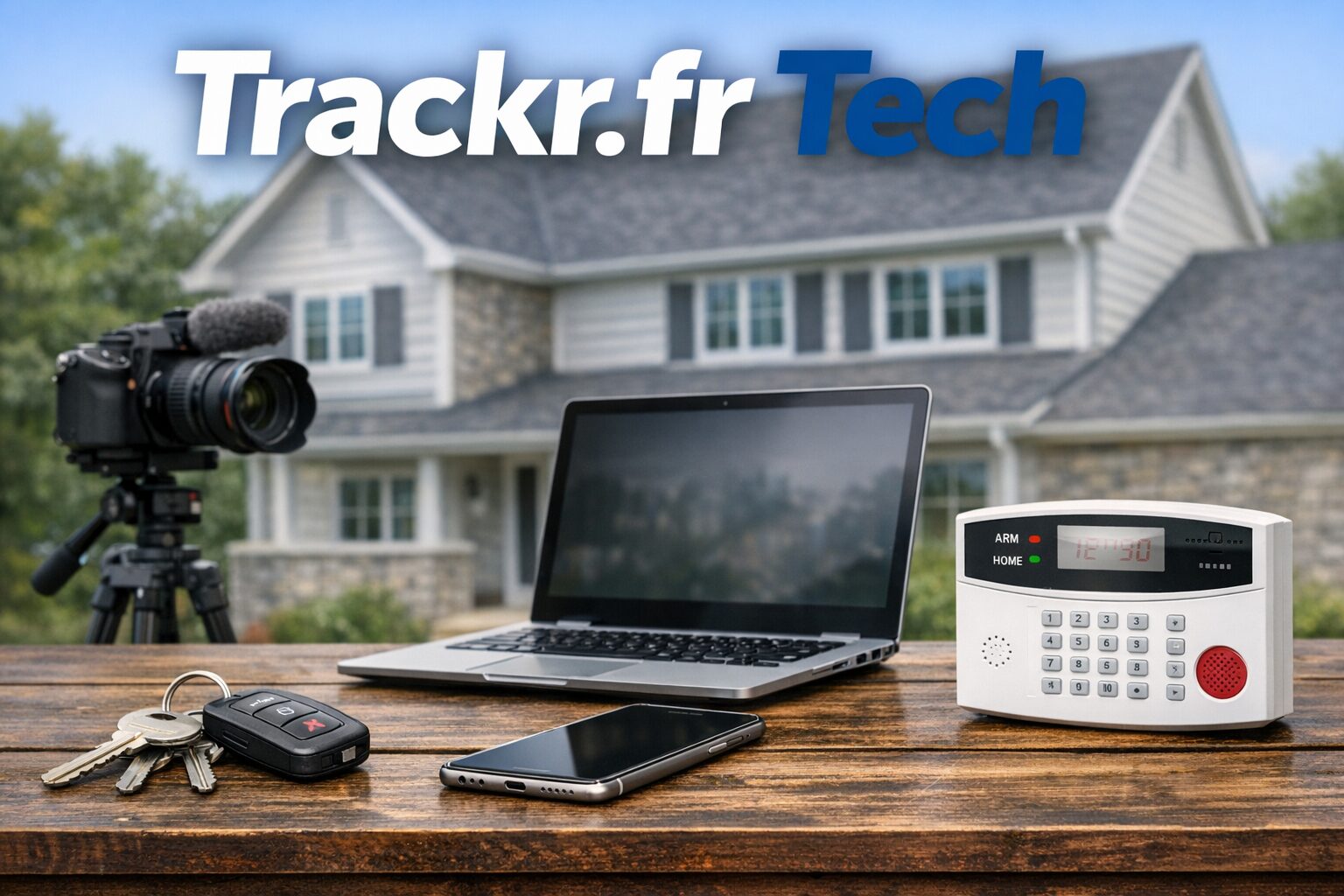 Trackr.fr tech objet connecté et securité pour votre maison