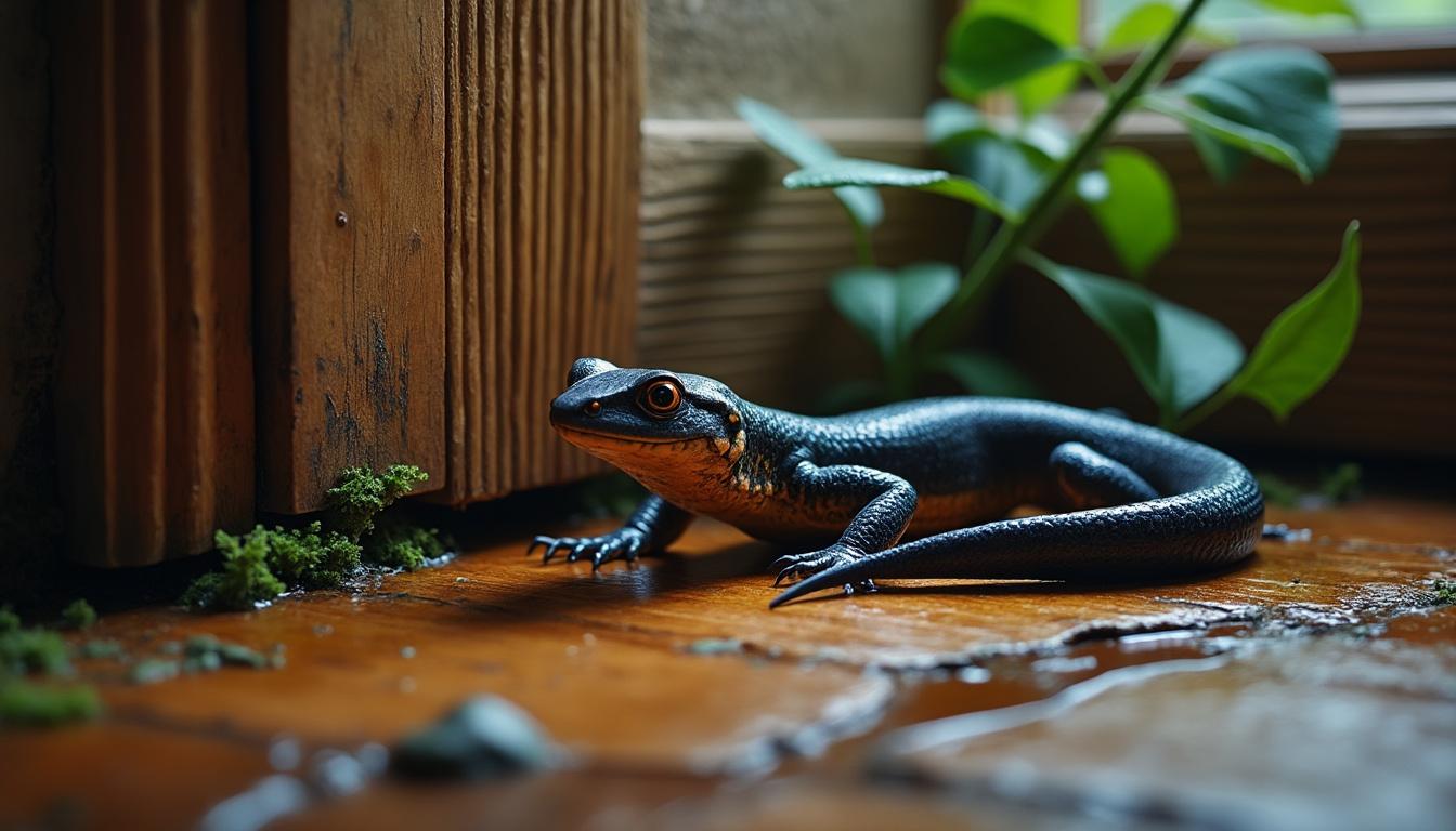 apprenez à reconnaître les salamandres et découvrez des conseils pratiques pour gérer leur présence en toute sécurité dans votre maison.