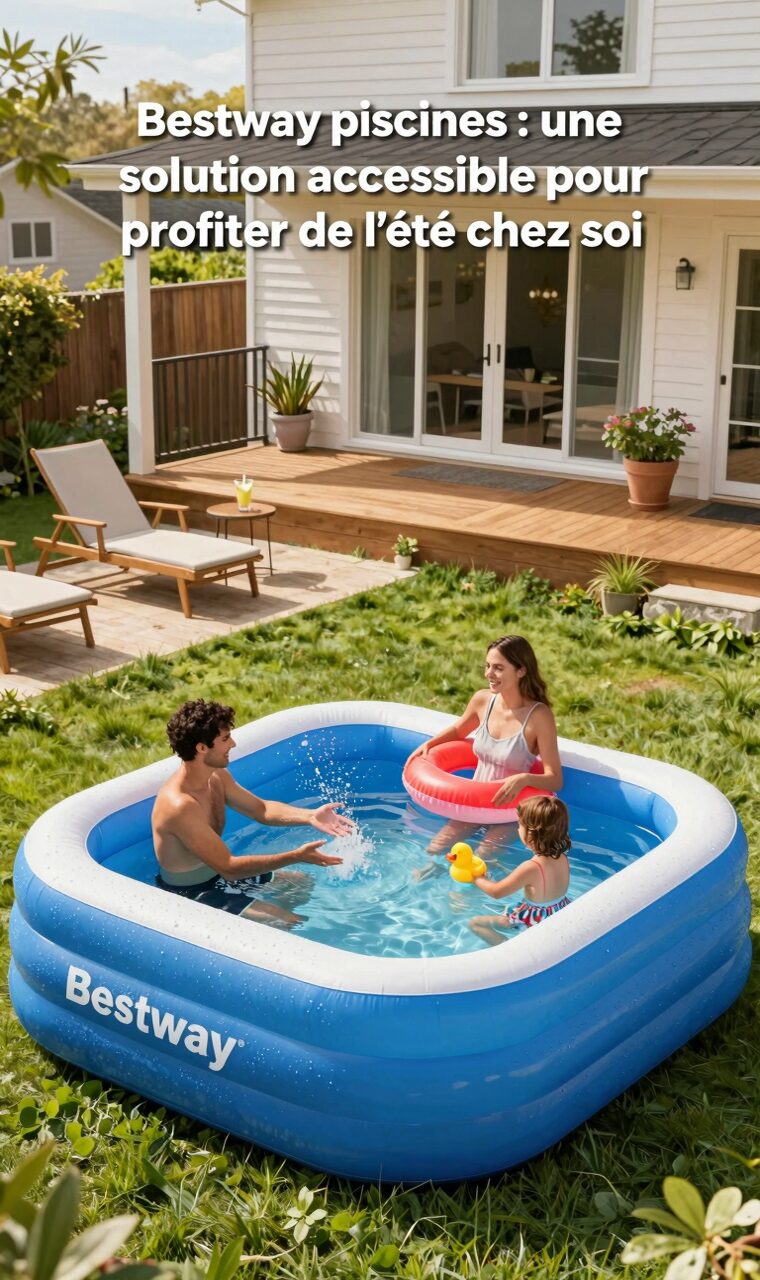 Bestway piscines Des solutions adaptées à tous les jardins